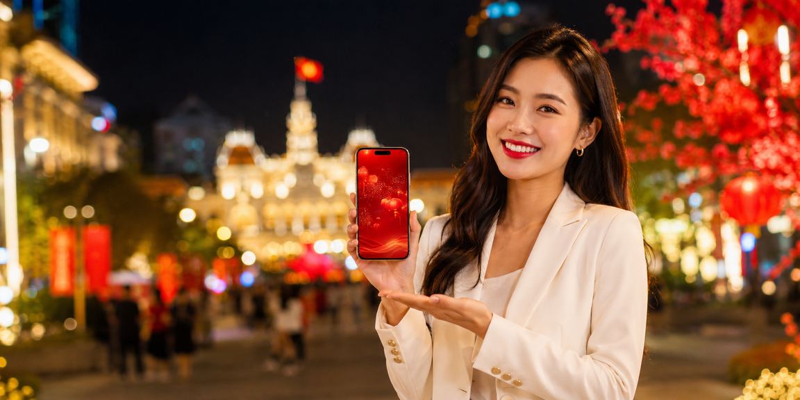 Người chơi TP. Hồ Chí Minh nhận thưởng casino trên điện thoại trong không khí lễ hội